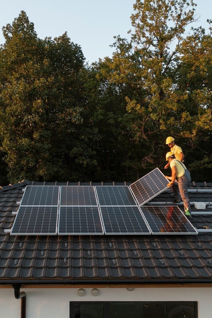 Solar panel photo